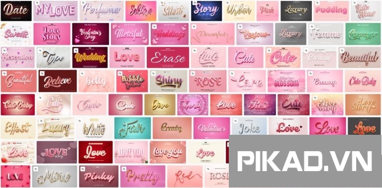 100-wedding-text-effect