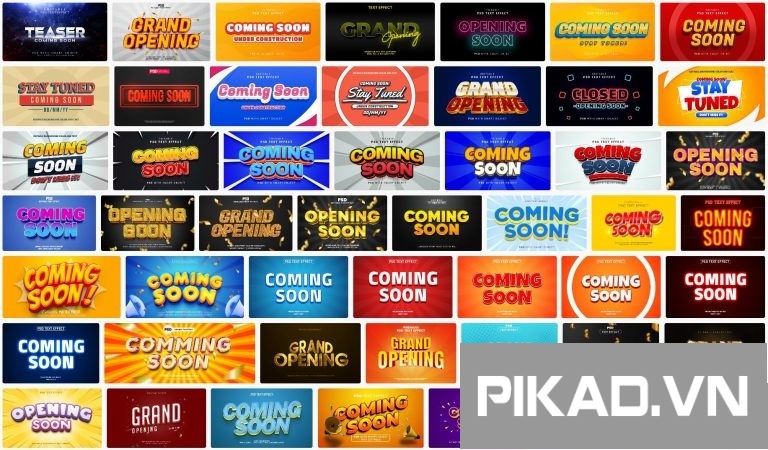 50-coming-soon-text-effect