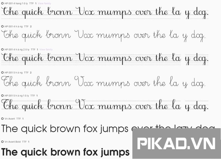 font-chu-mam-non