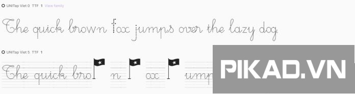 font-net-dut-font-chu-tap-viet