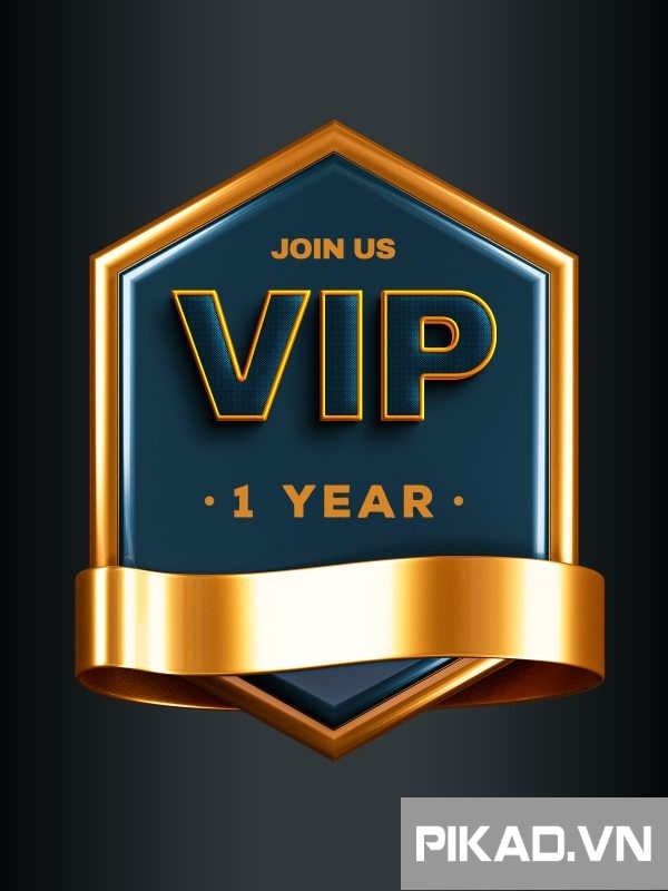 vip member 1 year