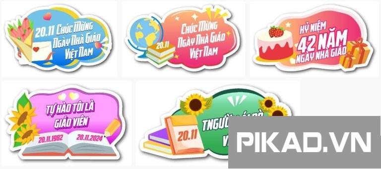 5+ Hashtag cầm tay 20-11
