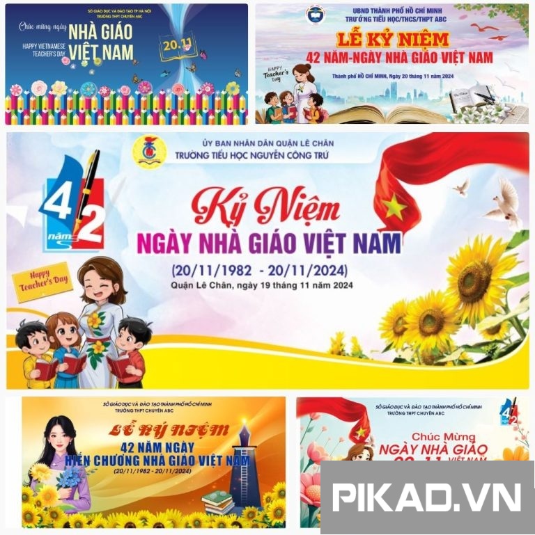 5+ Phông nền 20-11