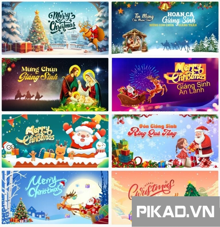 8+ Phông nền giáng sinh noel
