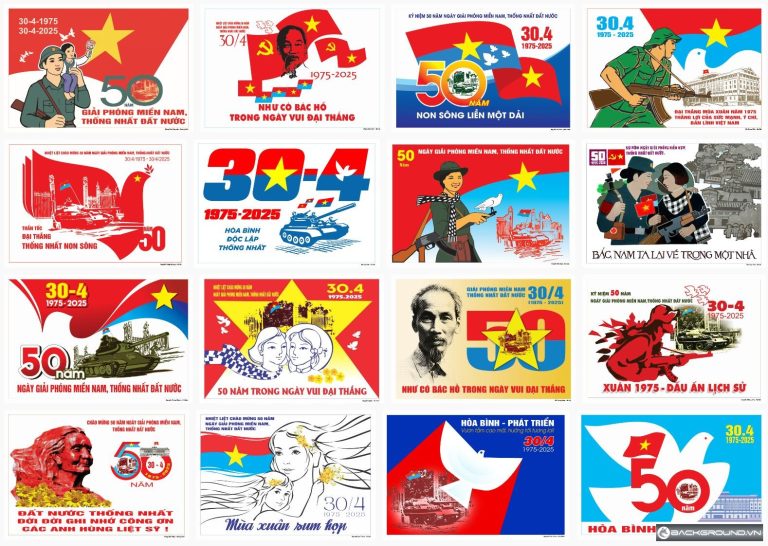 16+ Tranh cổ động 30-4-2025 file JPG