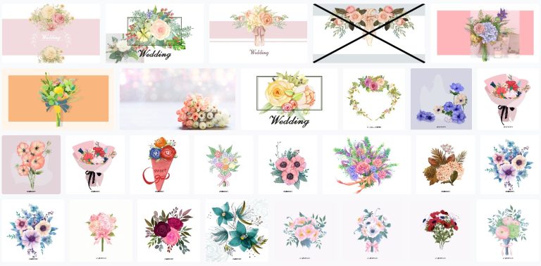 28 hoa cưới - psd