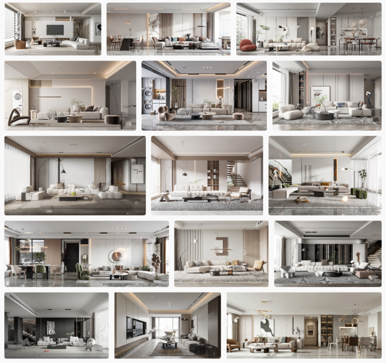 16+ Phòng Khách Sketchup