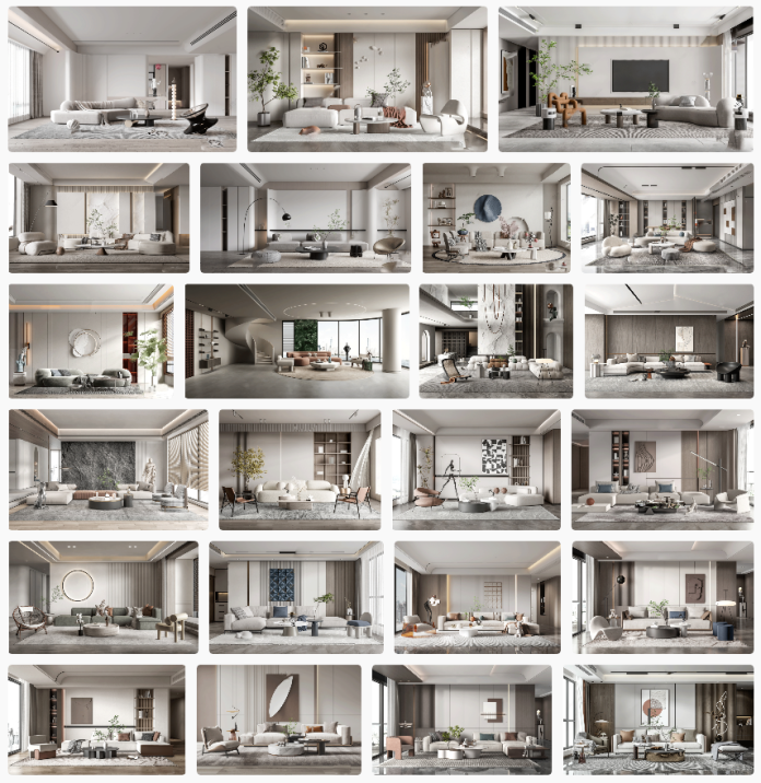 24+ Phòng Khách Sketchup