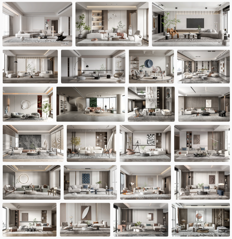 24+ Phòng Khách Sketchup