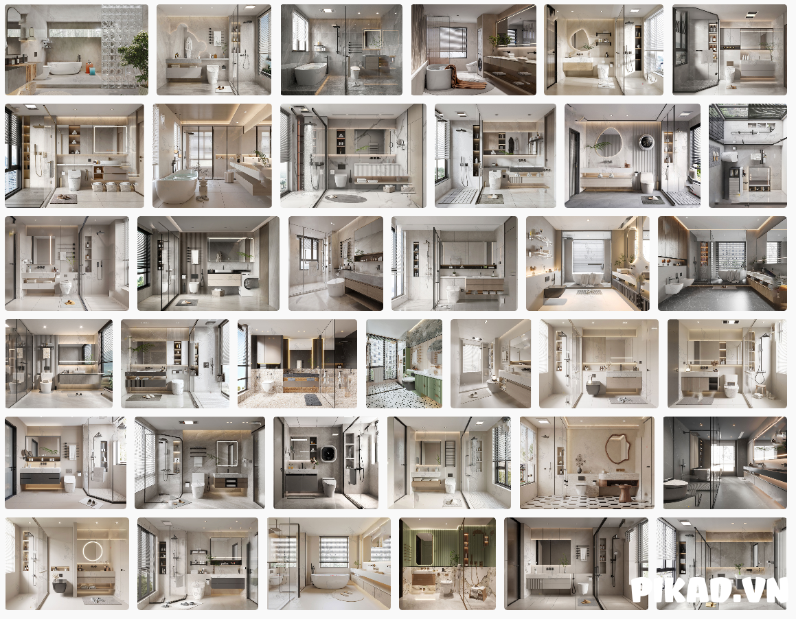 37+ Phòng Tắm – WC sketchup