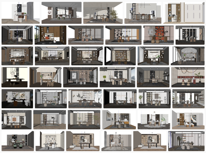 41+ Phòng Làm Việc - Sketchup Đẹp